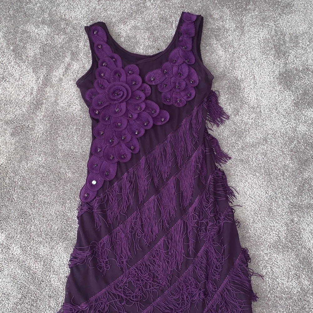 Women’s 1920's Beaded Fringe Flapper Dress
